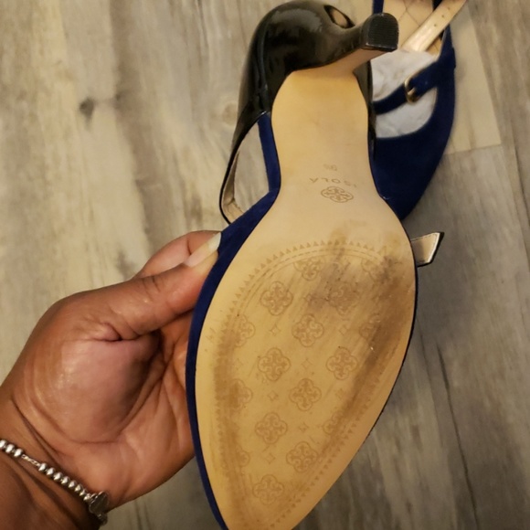 Isola two toned suede pumps - Picture 4 of 4